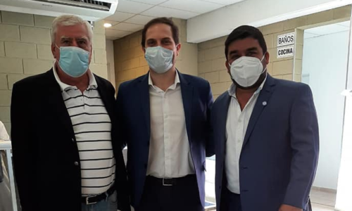 Intendente de Huanchilla firmó convenio con Nación por obras de más de 11 millones de pesos