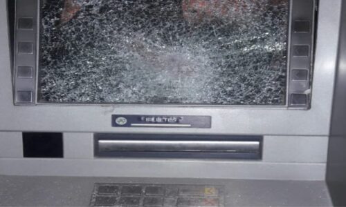 BUCHARDO: PIDIÓ DISCULPAS EL HOMBRE QUE ROMPIÓ A MARTILLAZOS UN CAJERO AUTOMÁTICO