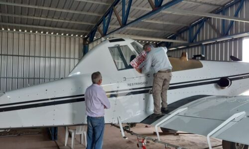 Agroquímicos: clausuran una aeronave de pulverización en Serrano