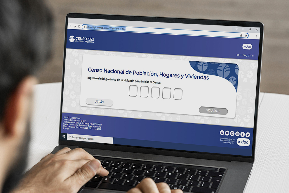 Comenzó el Censo digital y ya se puede completar desde el sitio oficial