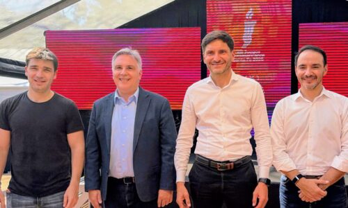 Llaryora acompañó a Pullaro en los Juegos Suramericanos y felicitó a los deportistas cordobeses