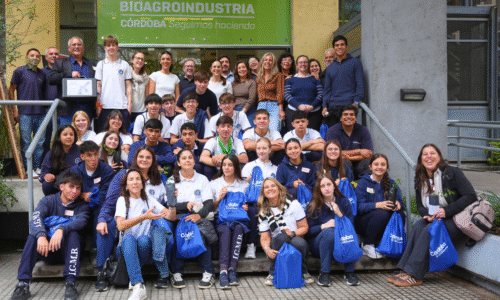Estudiantes de Pozo del Molle visitaron el Ministerio de Bioagroindustria para conocer sus programas y políticas públicas