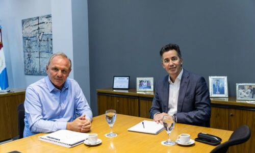 Calvo y De Rivas repasaron el avance de las obras en marcha Río Cuarto